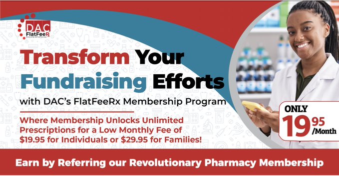 Fighting the Prescription Crisis: DAC Healthcare’s FlatFeeRx Revolutionizes Fundraising and Medication Access